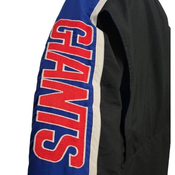 Vintage NEW YORK GIANTS Starter Jacket NFL Football Duck Down Parka Coat - Picture 13 of 17